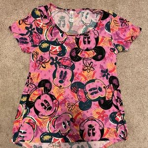 Mickey Minnie Mouse Doodle Disney Lularoe Classic Shirt S LLR